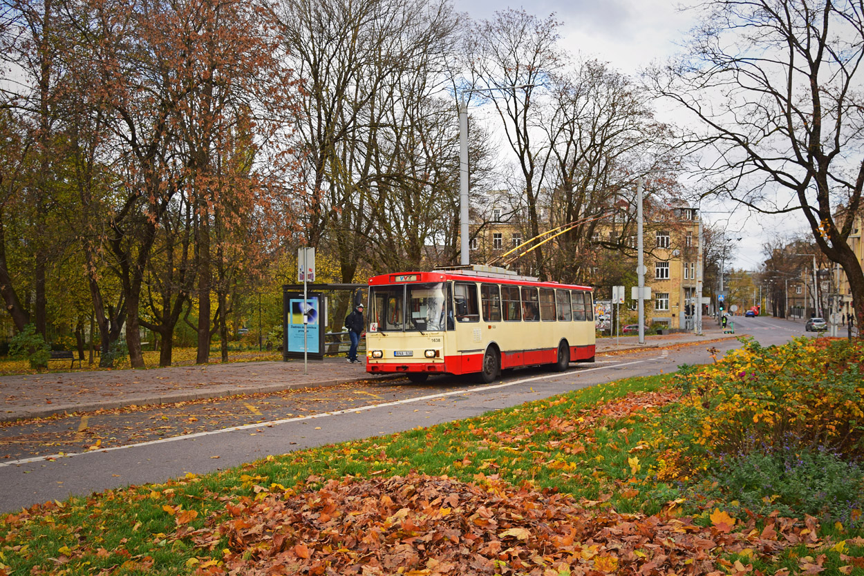 Вильнюс, Škoda 14Tr13/6 № 1638