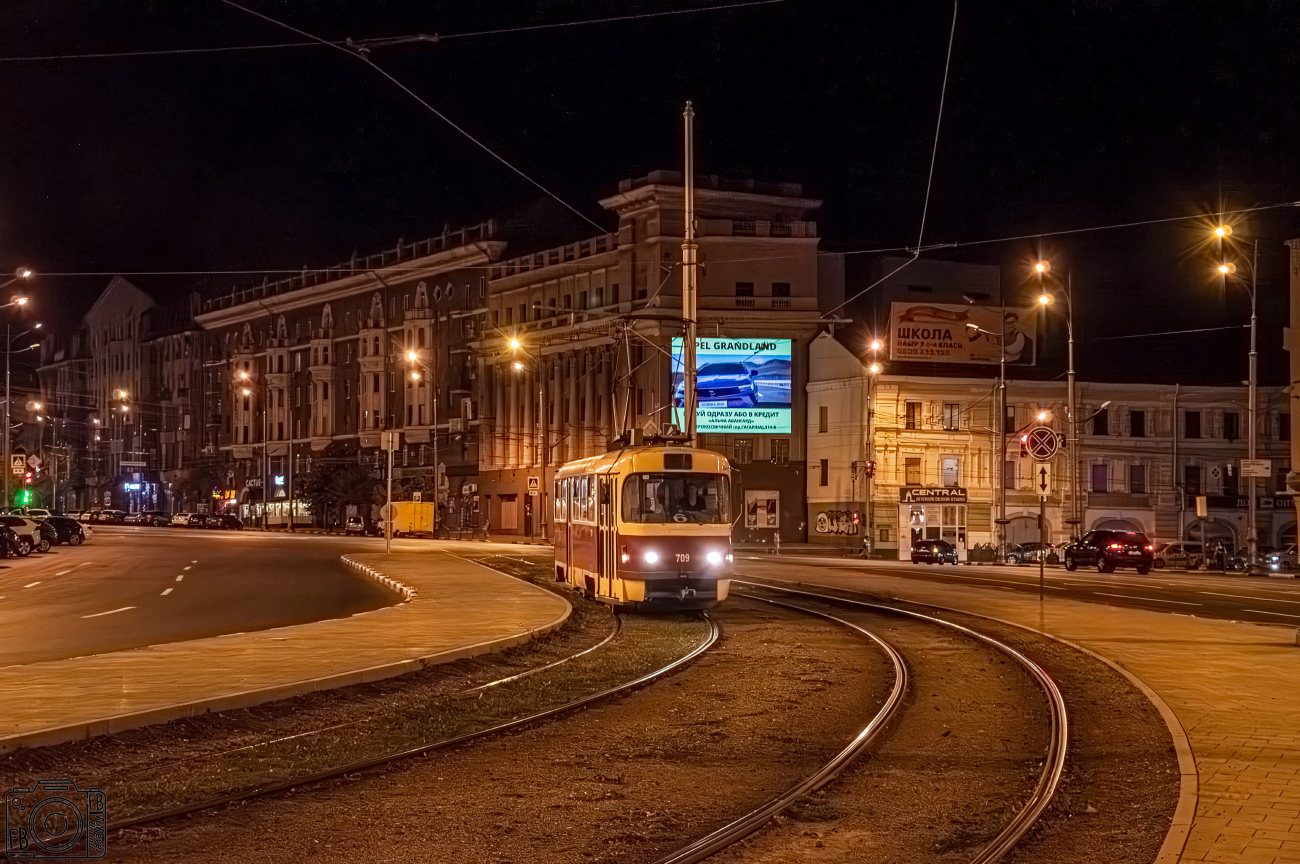 Харьков, Tatra T3SUCS № 709