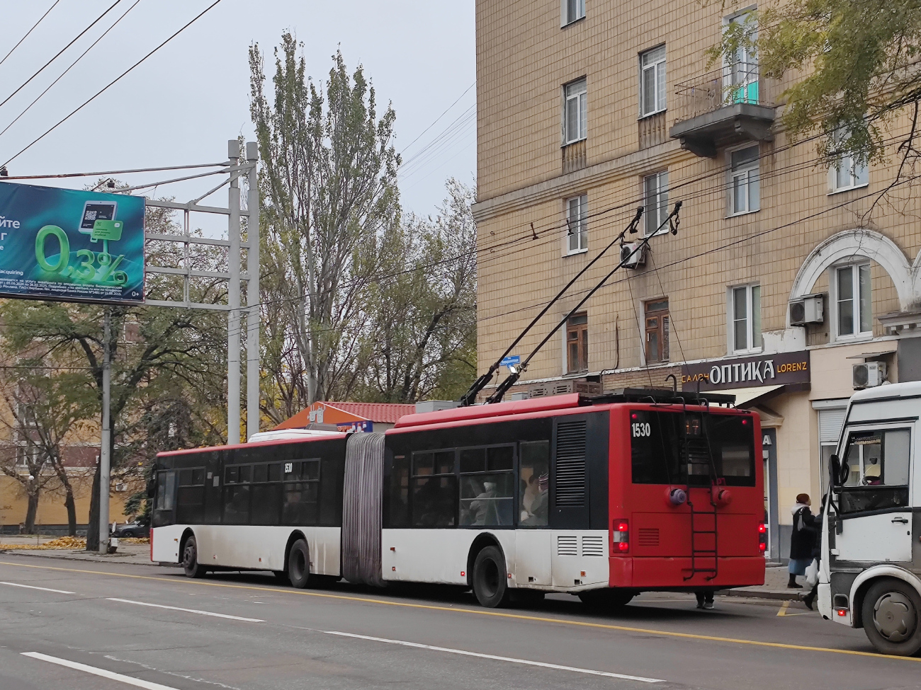 Донецк, ЛАЗ E301A1 № 1530