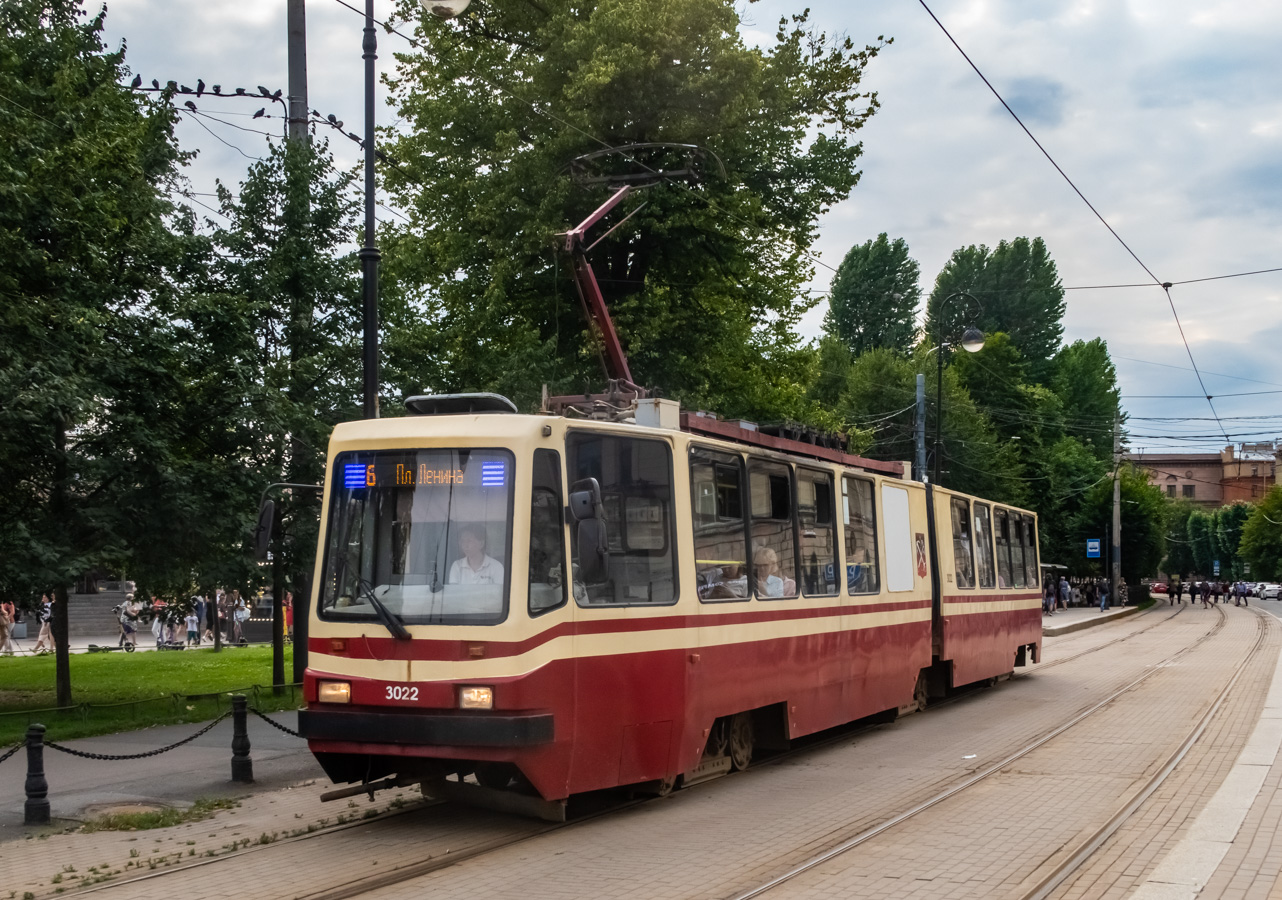Санкт-Петербург, ЛВС-86К № 3022