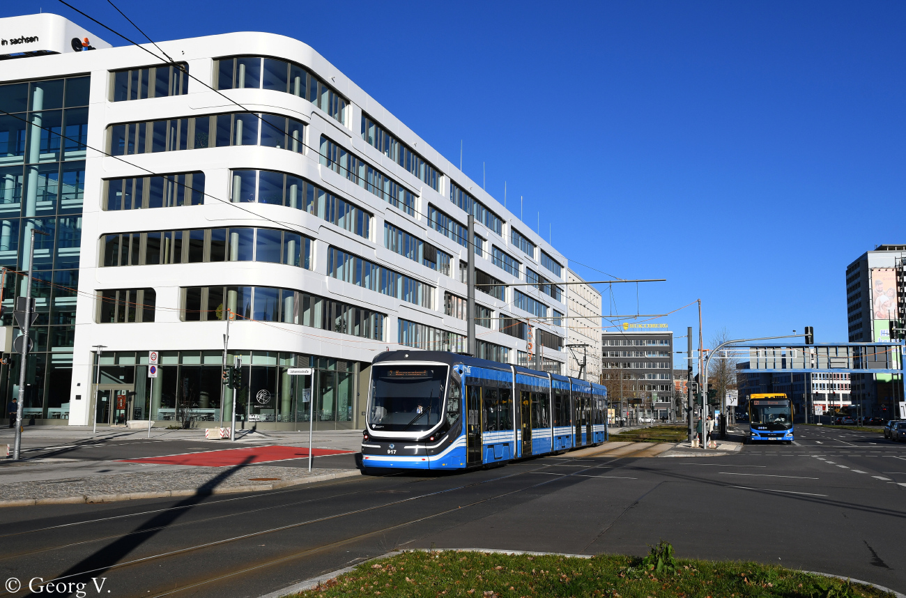 Хемниц, Škoda 35T ForCity Classic № 917