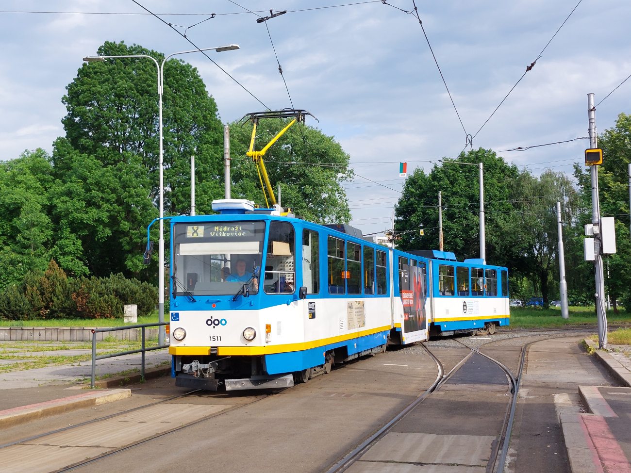 Острава, Tatra KT8D5R.N1 № 1511; Острава — Ice Hockey World Championship 2024