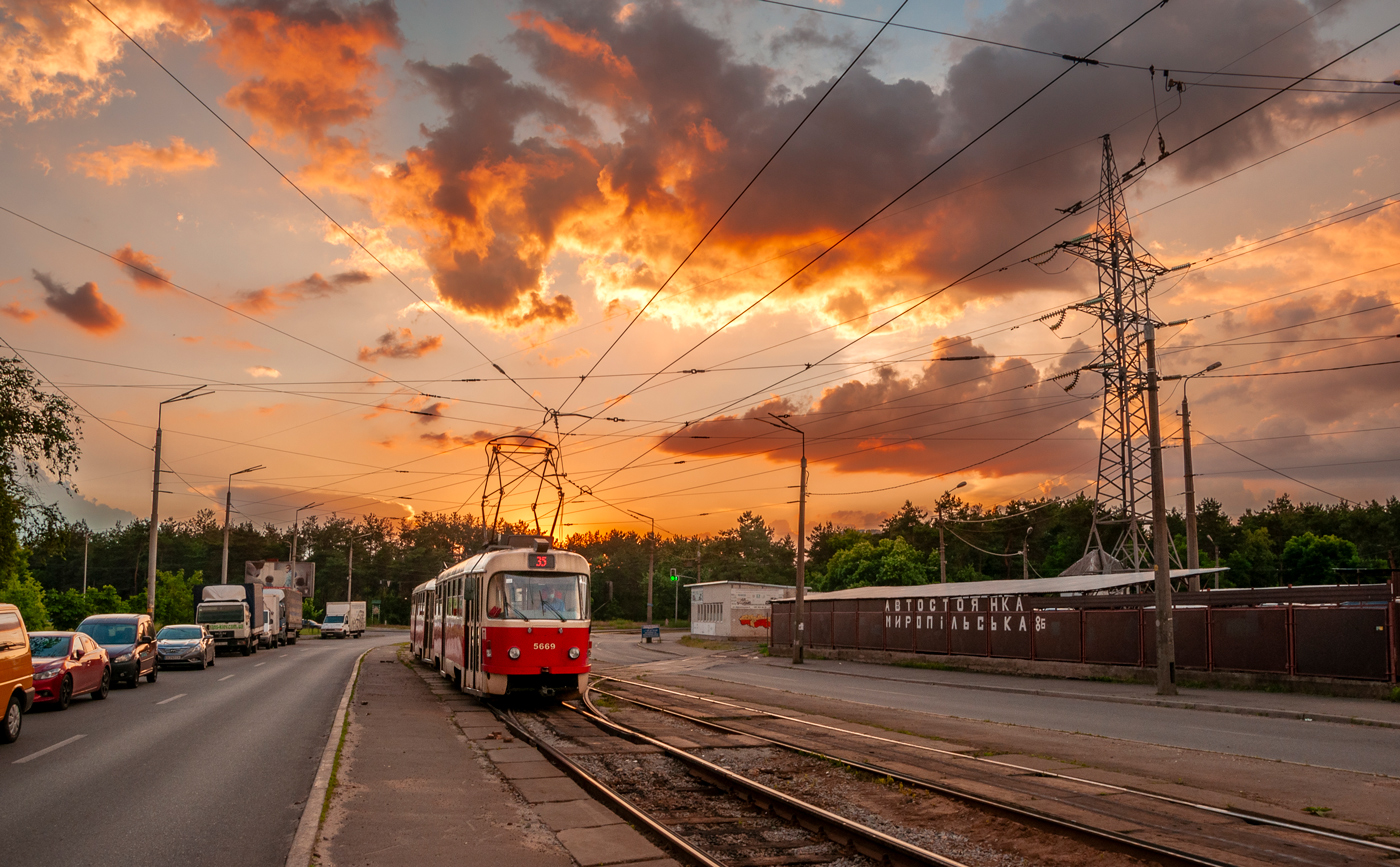 Киев, Tatra T3SUCS № 5669