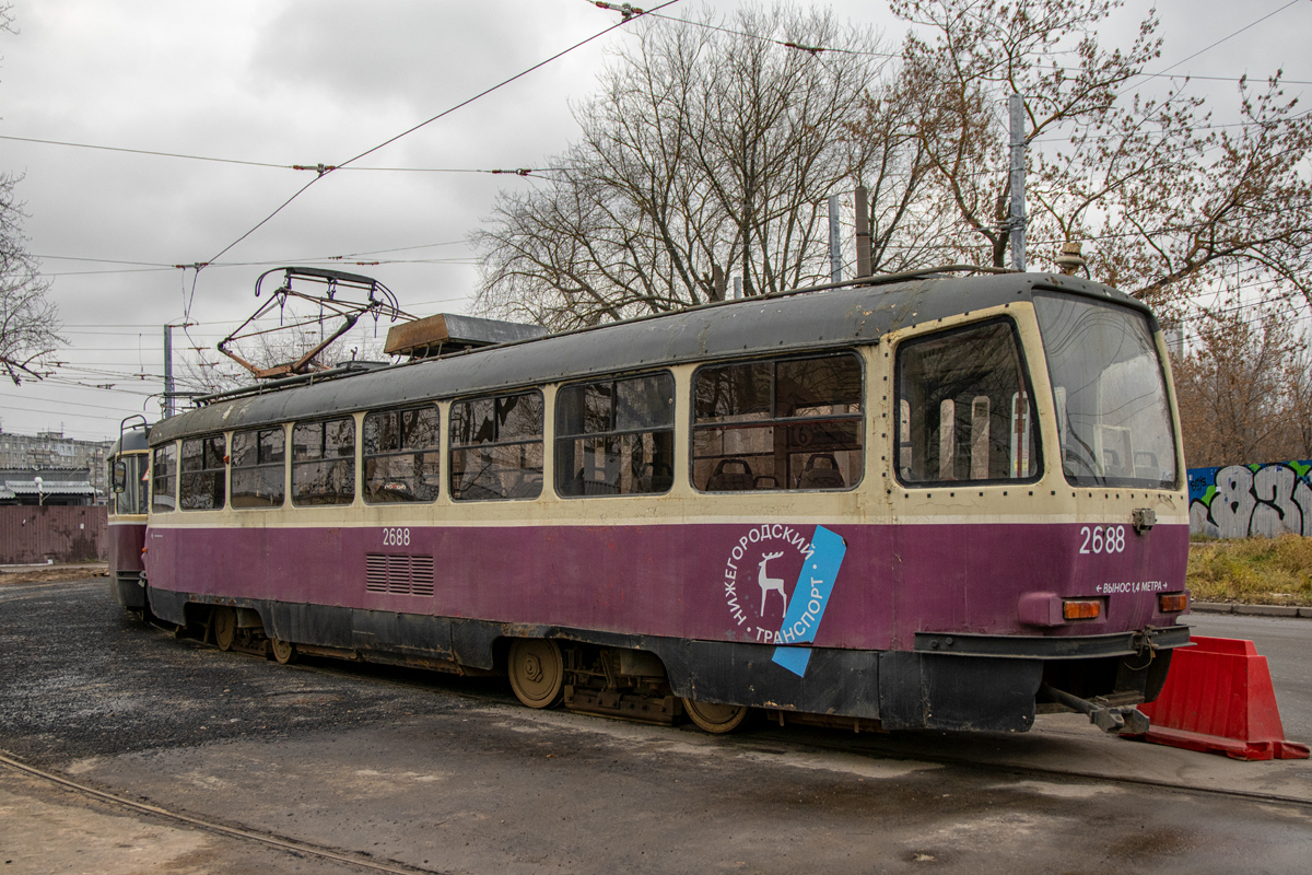Нижний Новгород, Tatra T3SU КВР ТРЗ № 2688