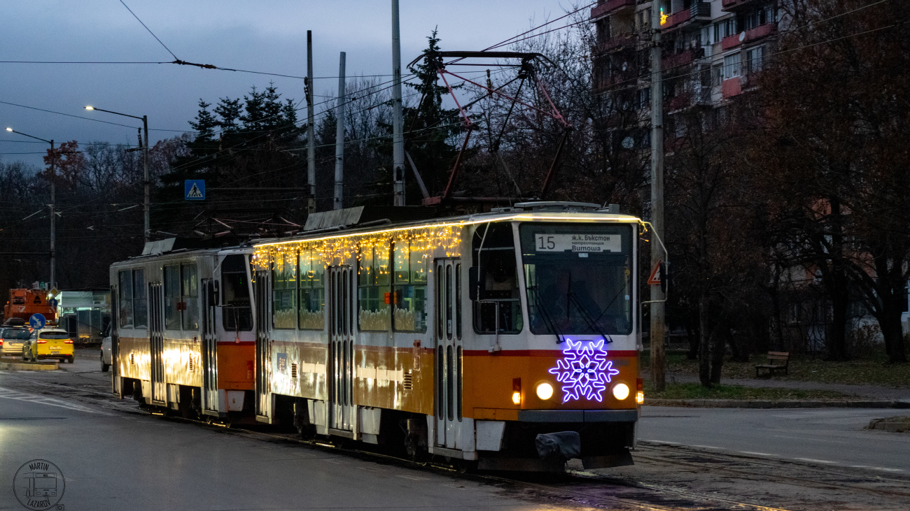 Sofia, Tatra T6A2B № 3025