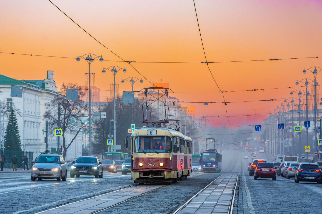 Екатеринбург, Tatra T3SU (двухдверная) № 645