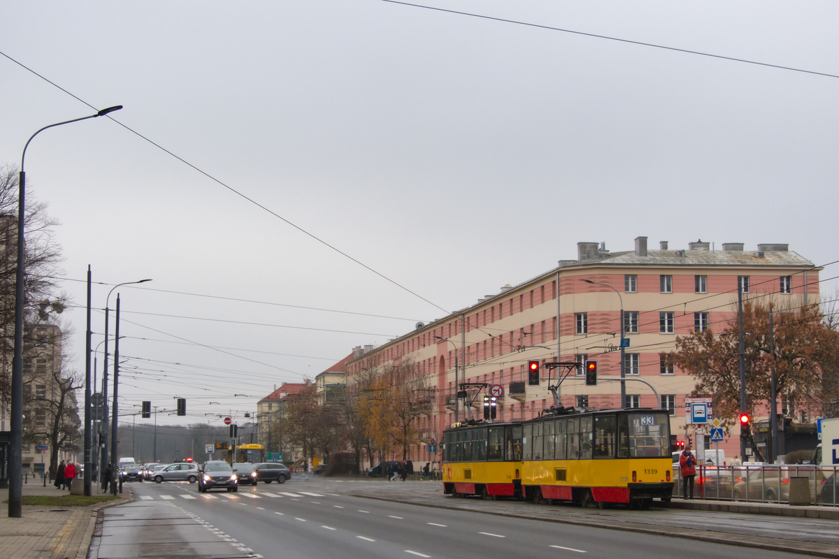 Варшава, Konstal 105Na № 1339 Варшава, Konstal 105Na № 1339