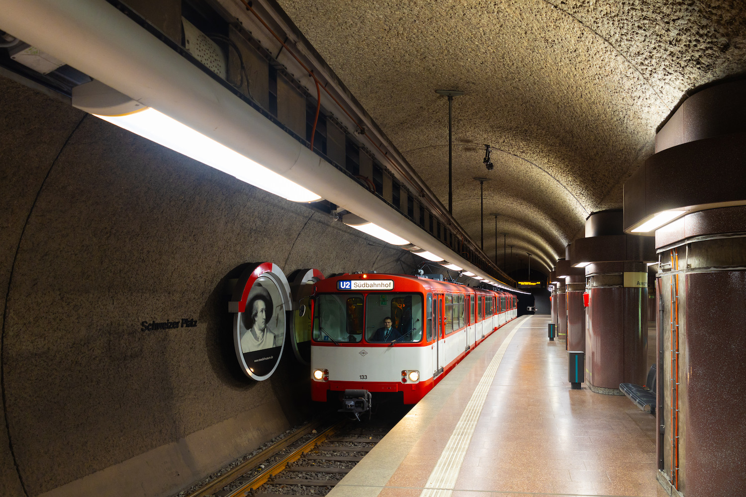 Frankfurt am Main, Duewag U2h # 133