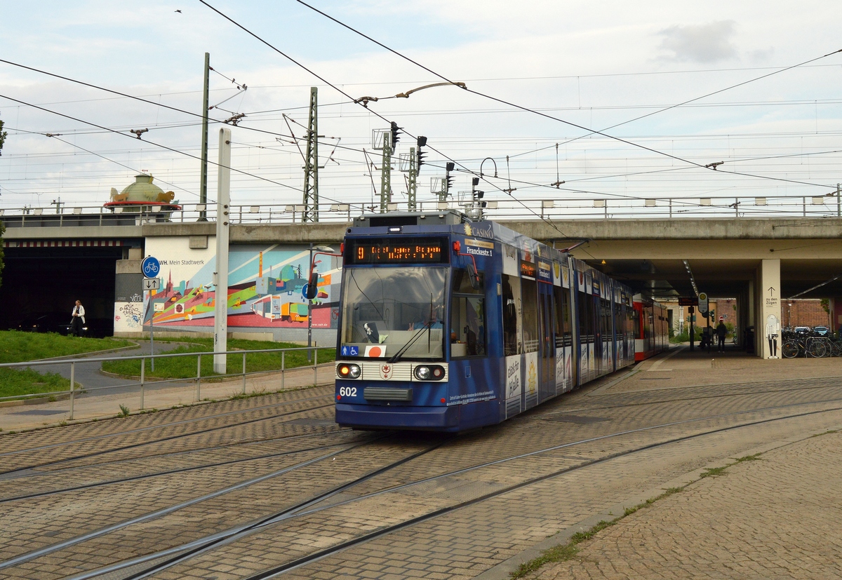 Галле, Duewag MGT6D № 602