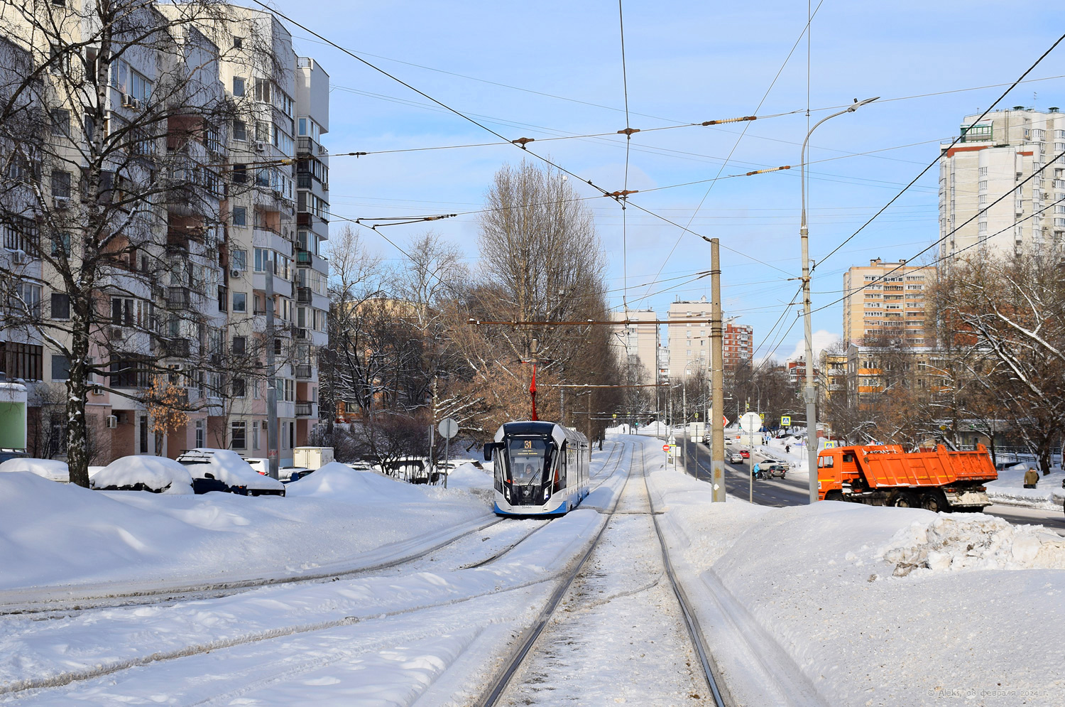 Москва — Трамвайные линии: СЗАО