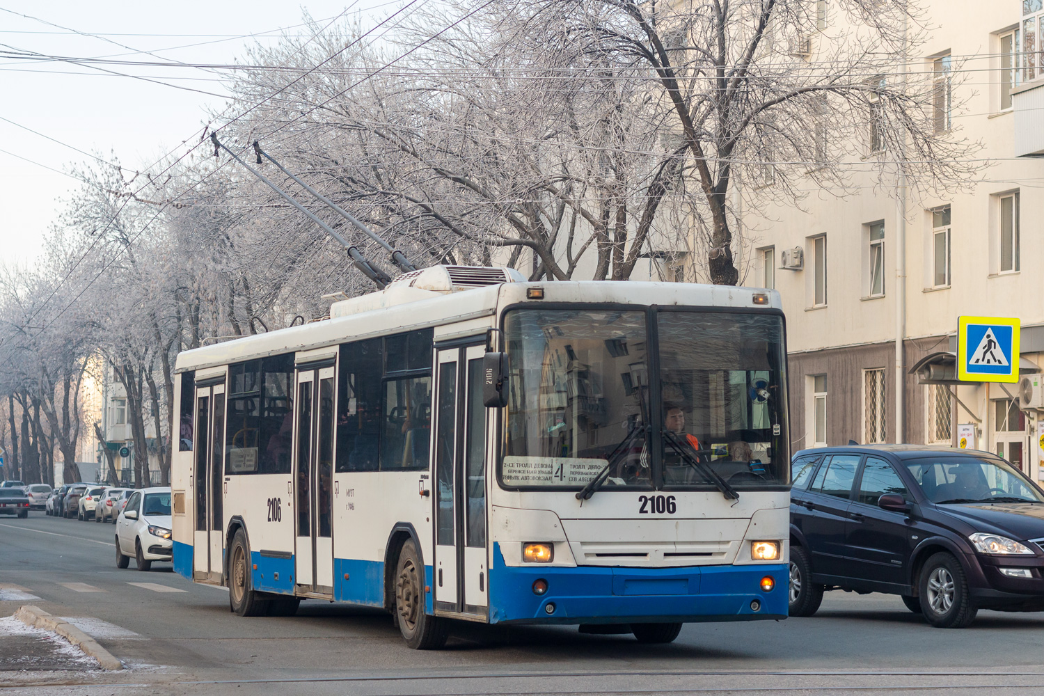 Уфа, НефАЗ-БТЗ 52765А № 2106