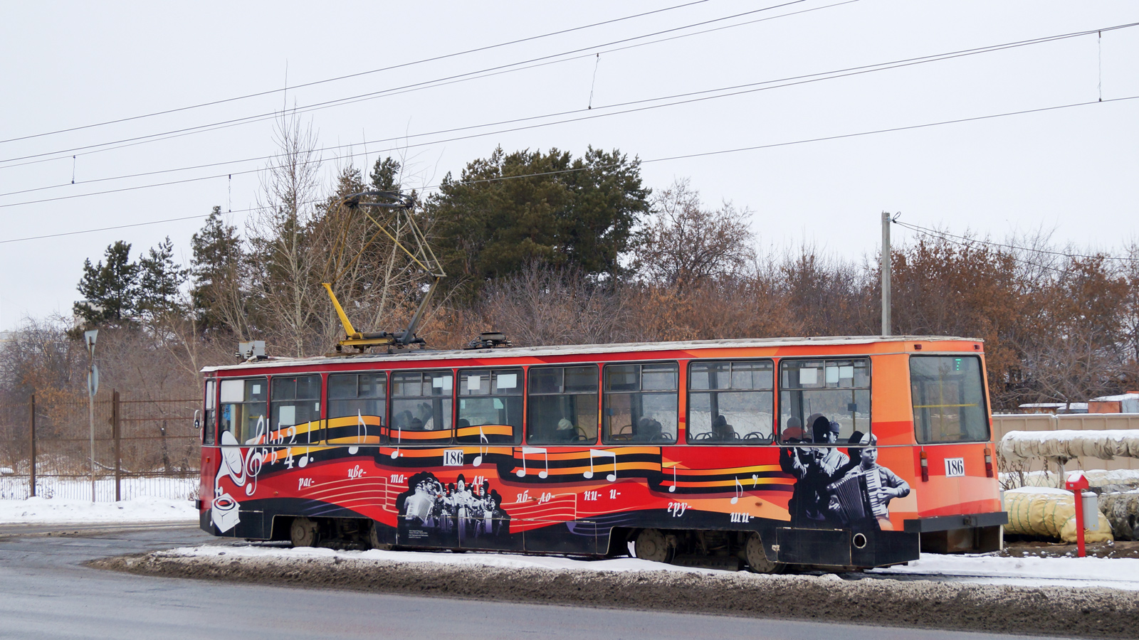 Омск, 71-605ЭП № 186
