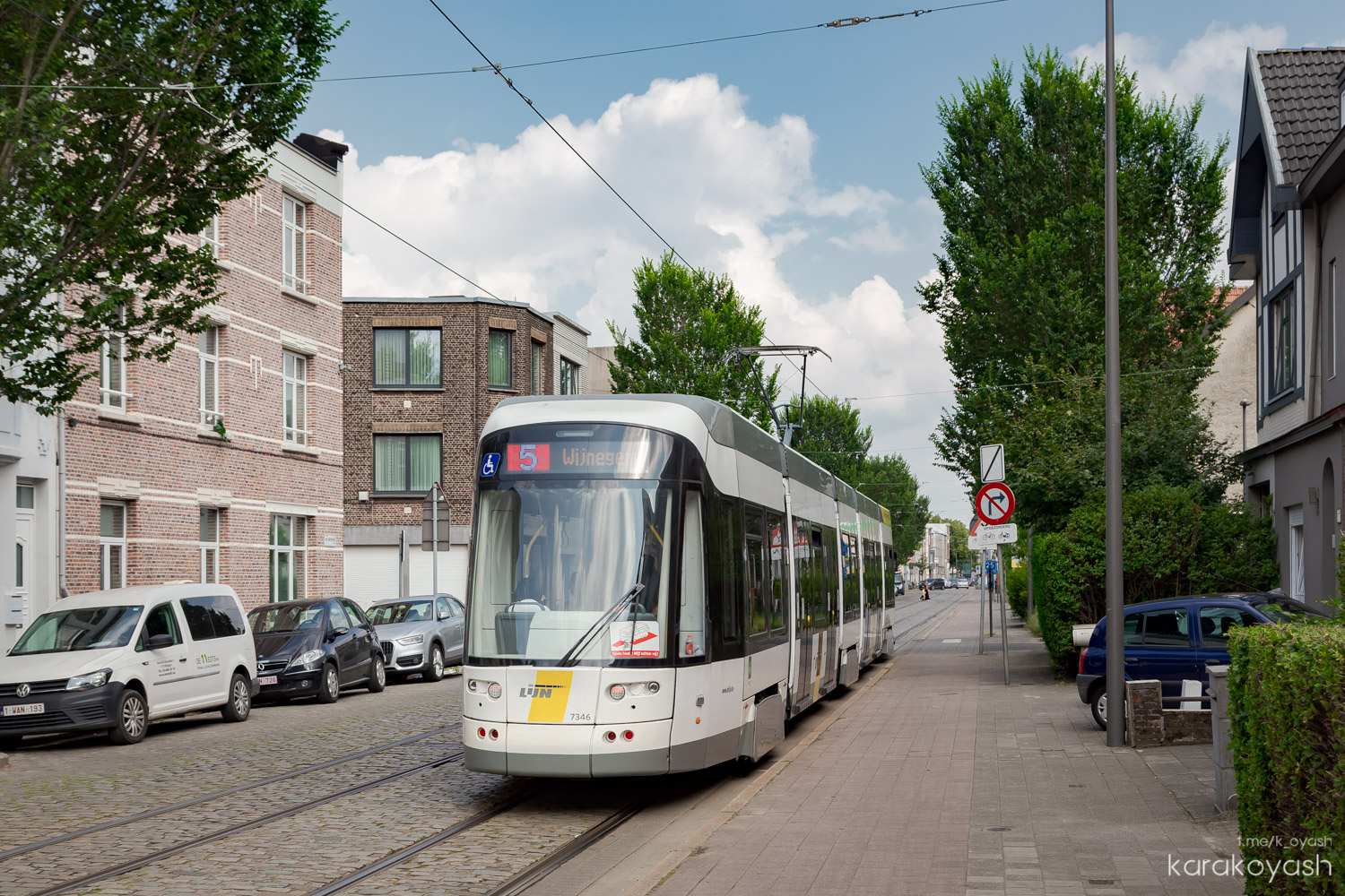 Антверпен, Bombardier Flexity 2 № 7346 Антверпен, Bombardier Flexity 2 № 7346