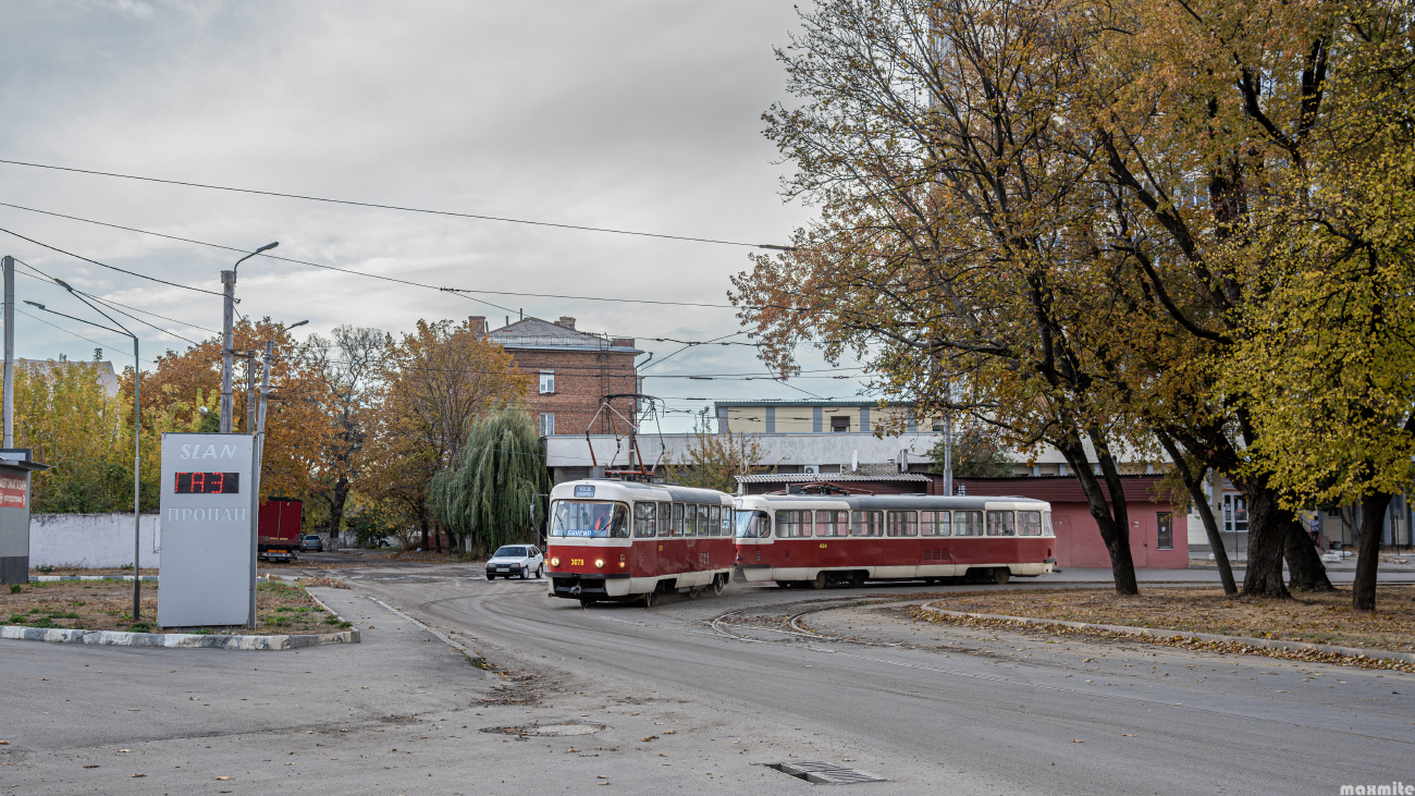 Harkova, Tatra T3SUCS # 3078; Harkova, Tatra T3SUCS # 424