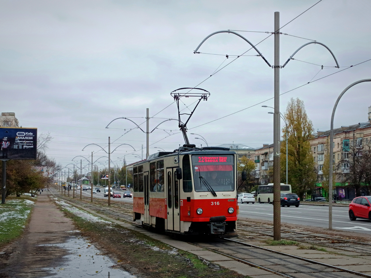 Kiev, Tatra T6A5 Nr. 316