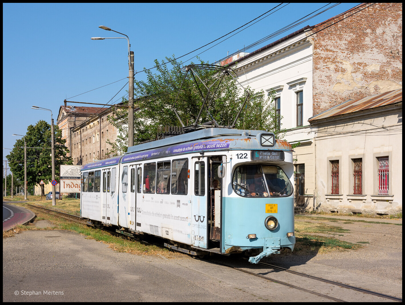 Arad, Duewag GT6 č. 0122