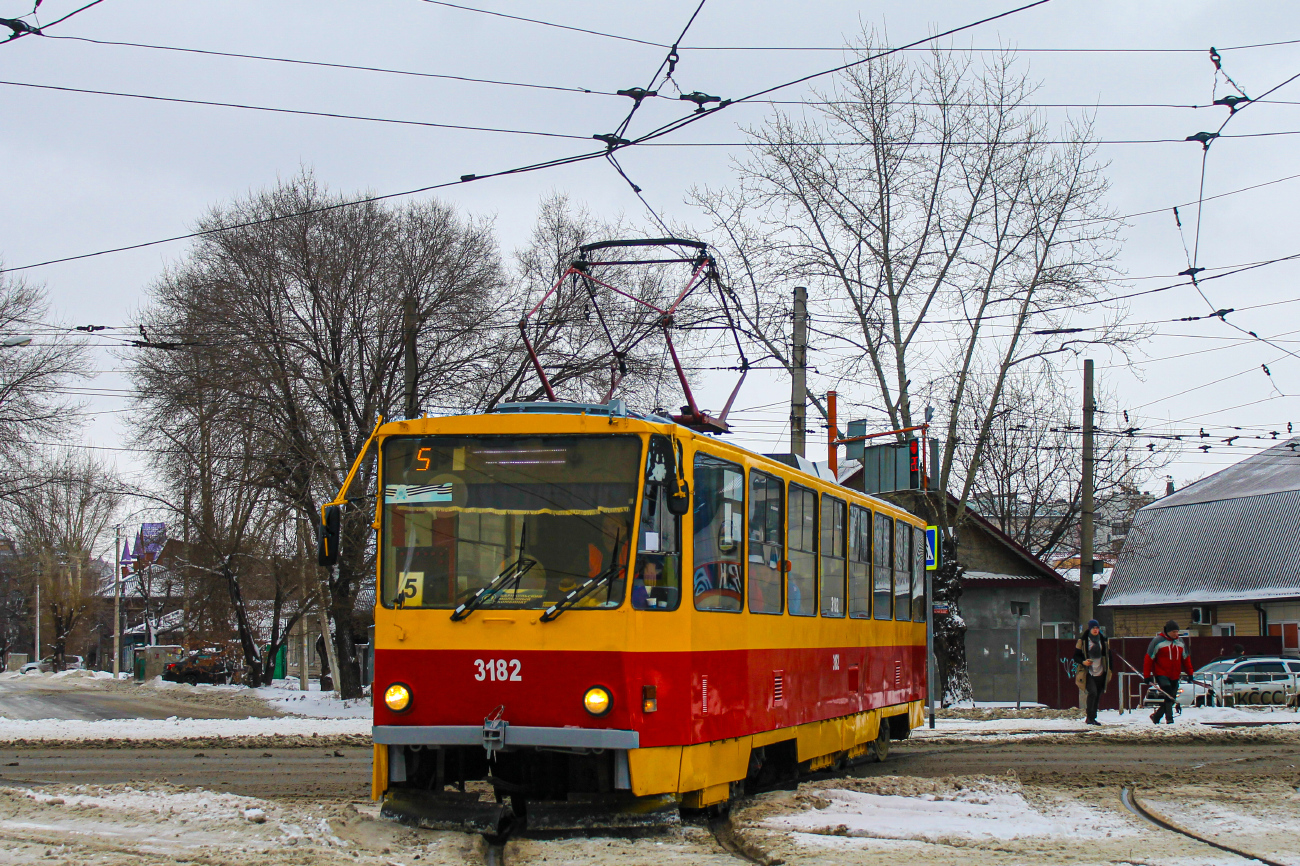 Барнаул, Tatra T6B5SU № 3182