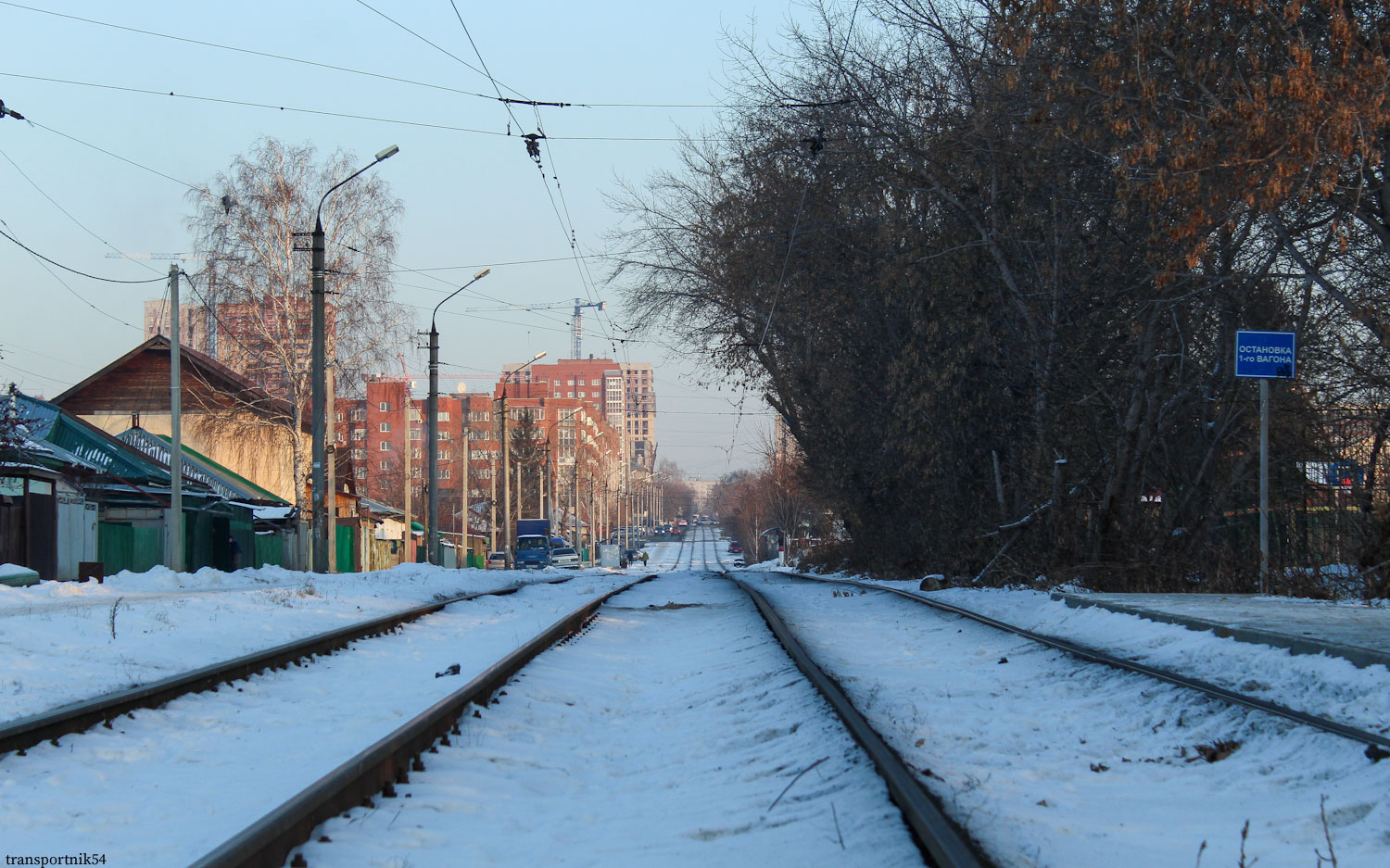 Novosibirskas — Tram and trolleybus depots