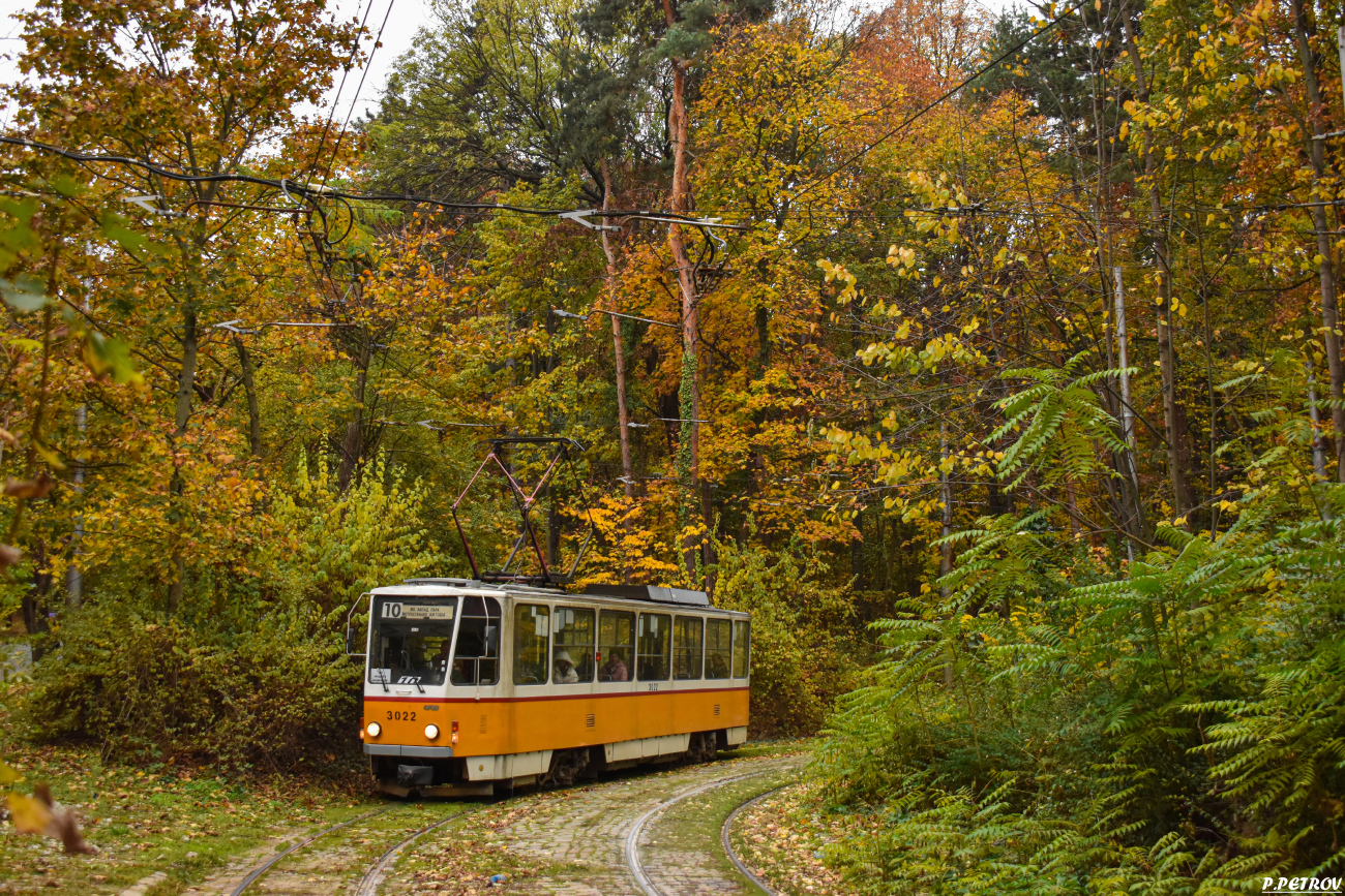 София, Tatra T6A2B № 3022 София, Tatra T6A2B № 3022