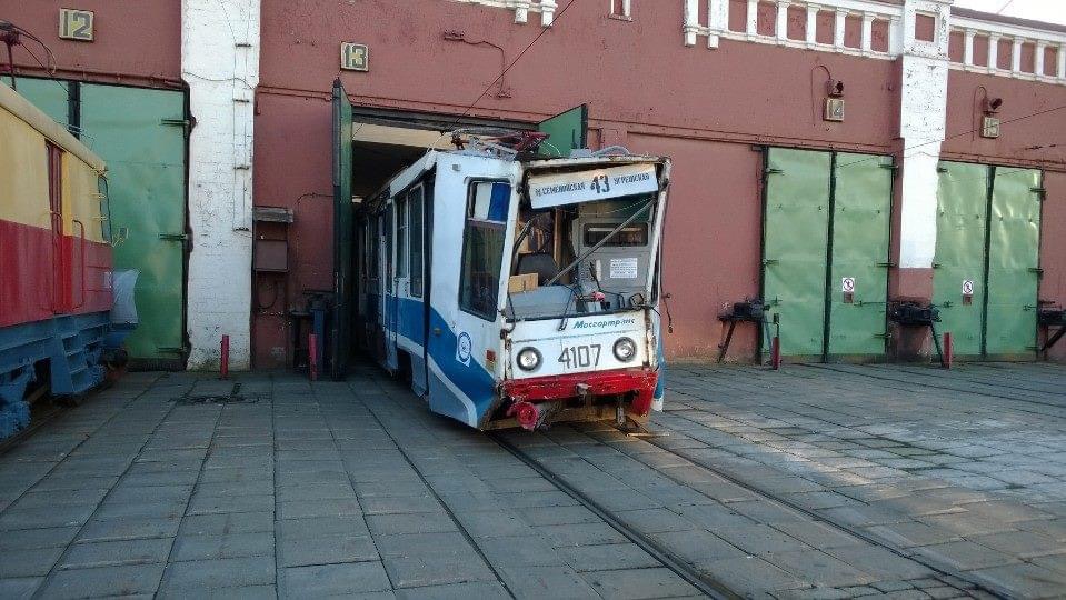 Moscou, 71-608K N°. 4107; Moscou — Accidents
