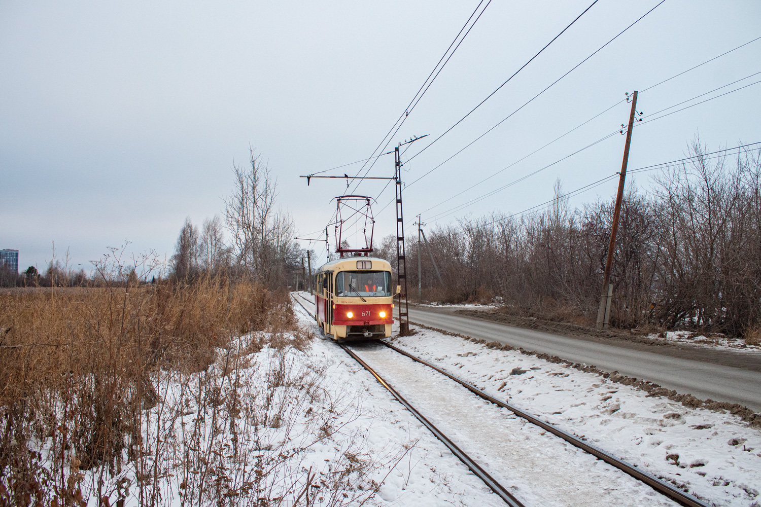 Екатеринбург, Tatra T3SU № 671 Екатеринбург, Tatra T3SU № 671