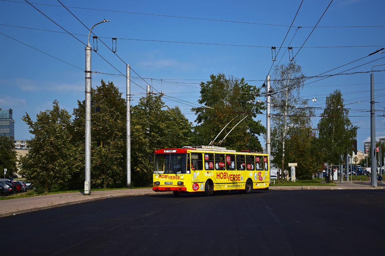 Вильнюс, Škoda 14Tr08/6 № 2127