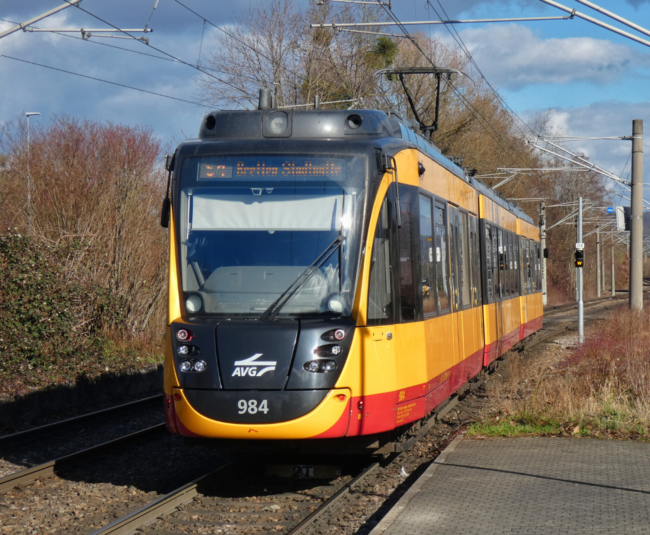 Карлсруэ, Bombardier ET2010 № 984 Карлсруэ, Bombardier ET2010 № 984