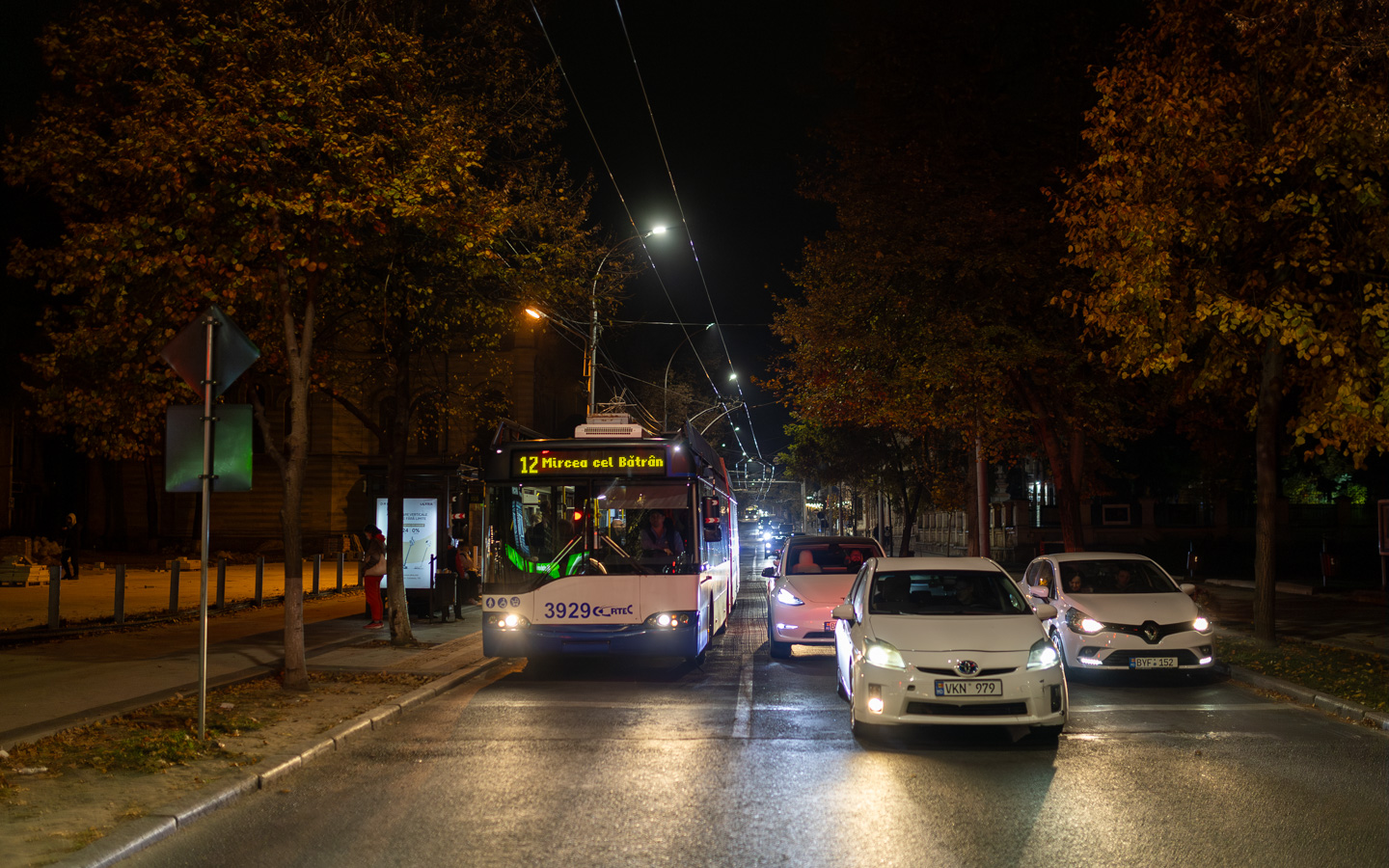 Кишинёв, Solaris Trollino II 18 Ganz № 3929