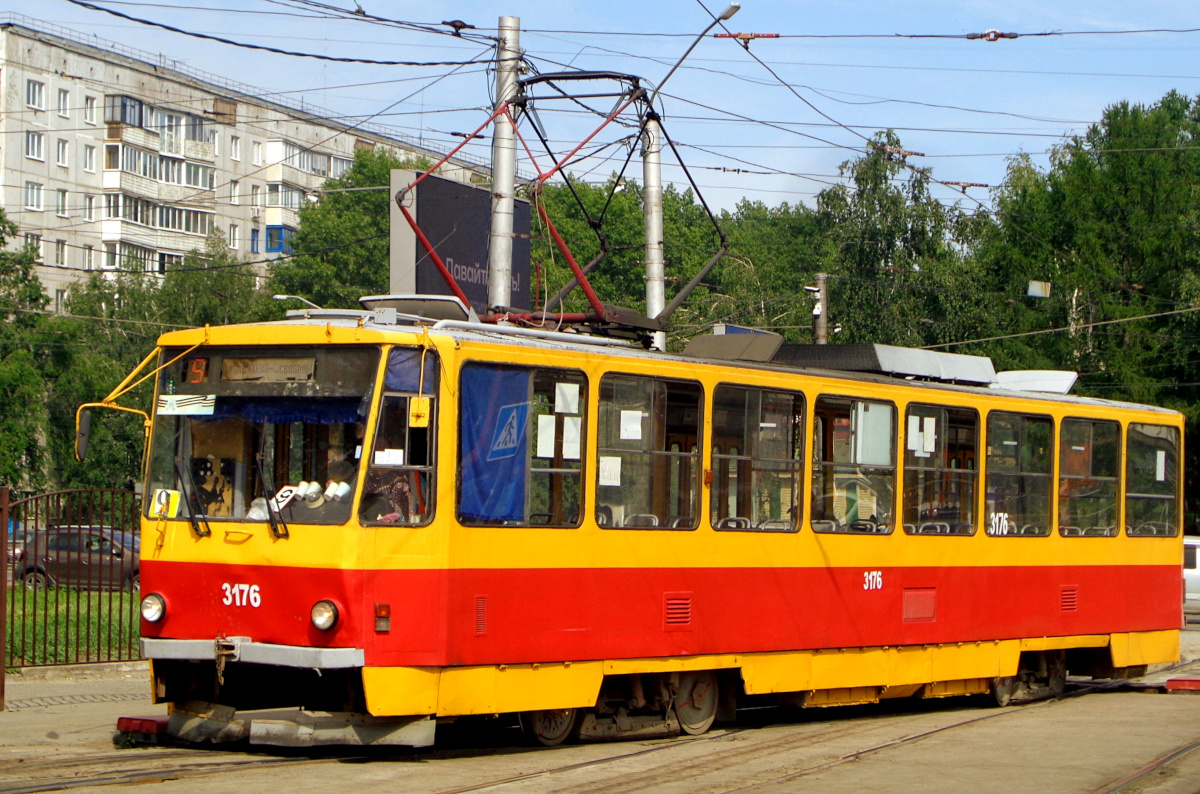 Барнаул, Tatra T6B5SU № 3176