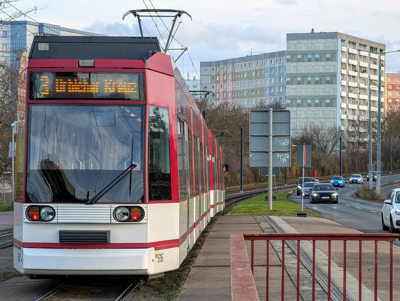 Эрфурт, Duewag MGT6DE № 616