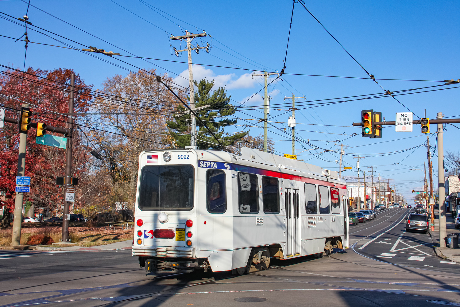 Филадельфия, Kawasaki City LRV № 9092
