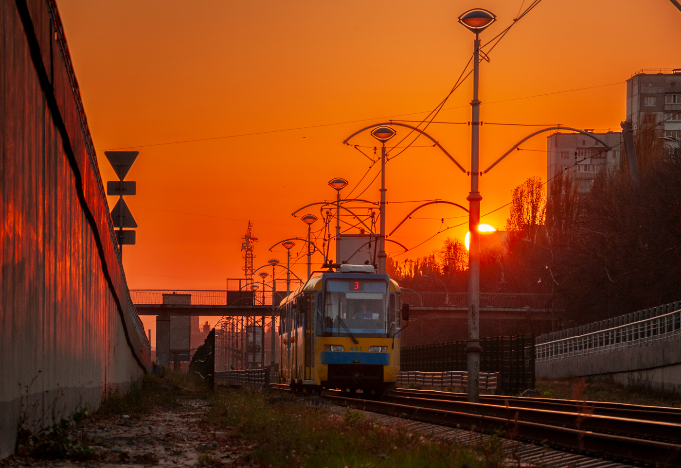 Kiiev — Tramway lines: Rapid line