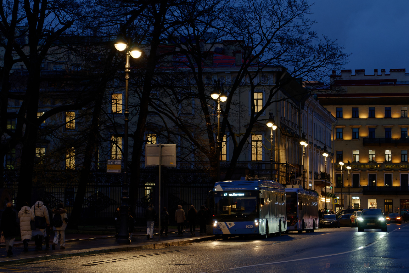 Санкт-Петербург, Тролза-5265.08 «Мегаполис» № 1030