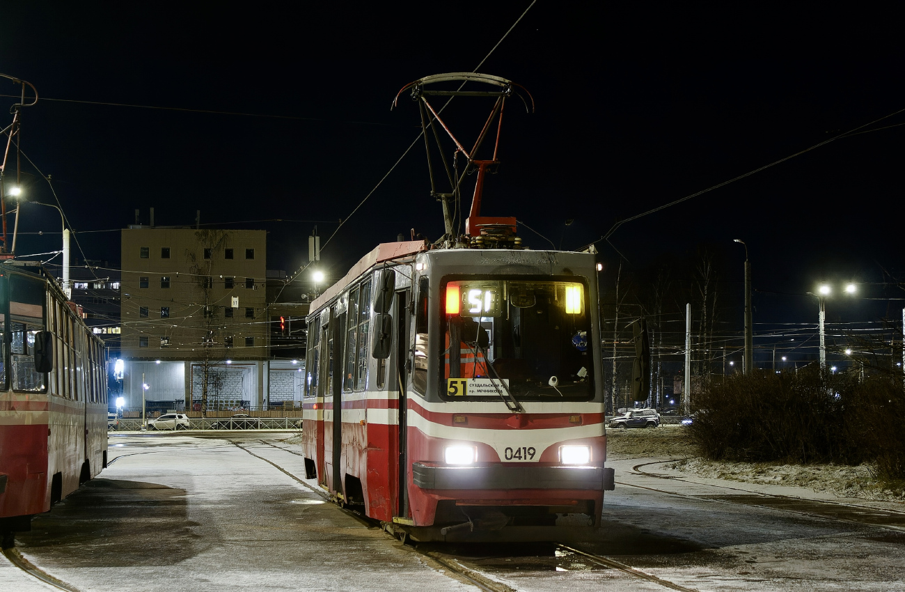 Санкт-Петербург, 71-134К (ЛМ-99К) № 0419