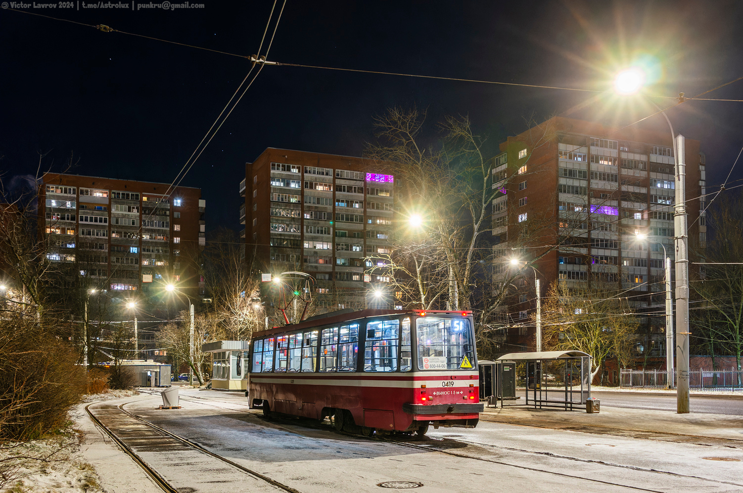 Санкт-Петербург, 71-134К (ЛМ-99К) № 0419