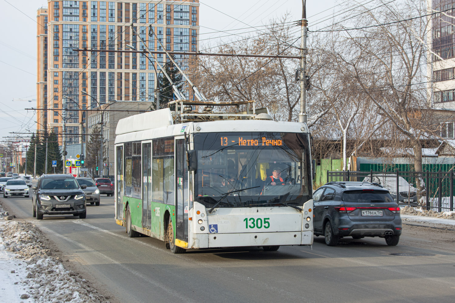 Новосибирск, Тролза-5265.00 «Мегаполис» № 1305
