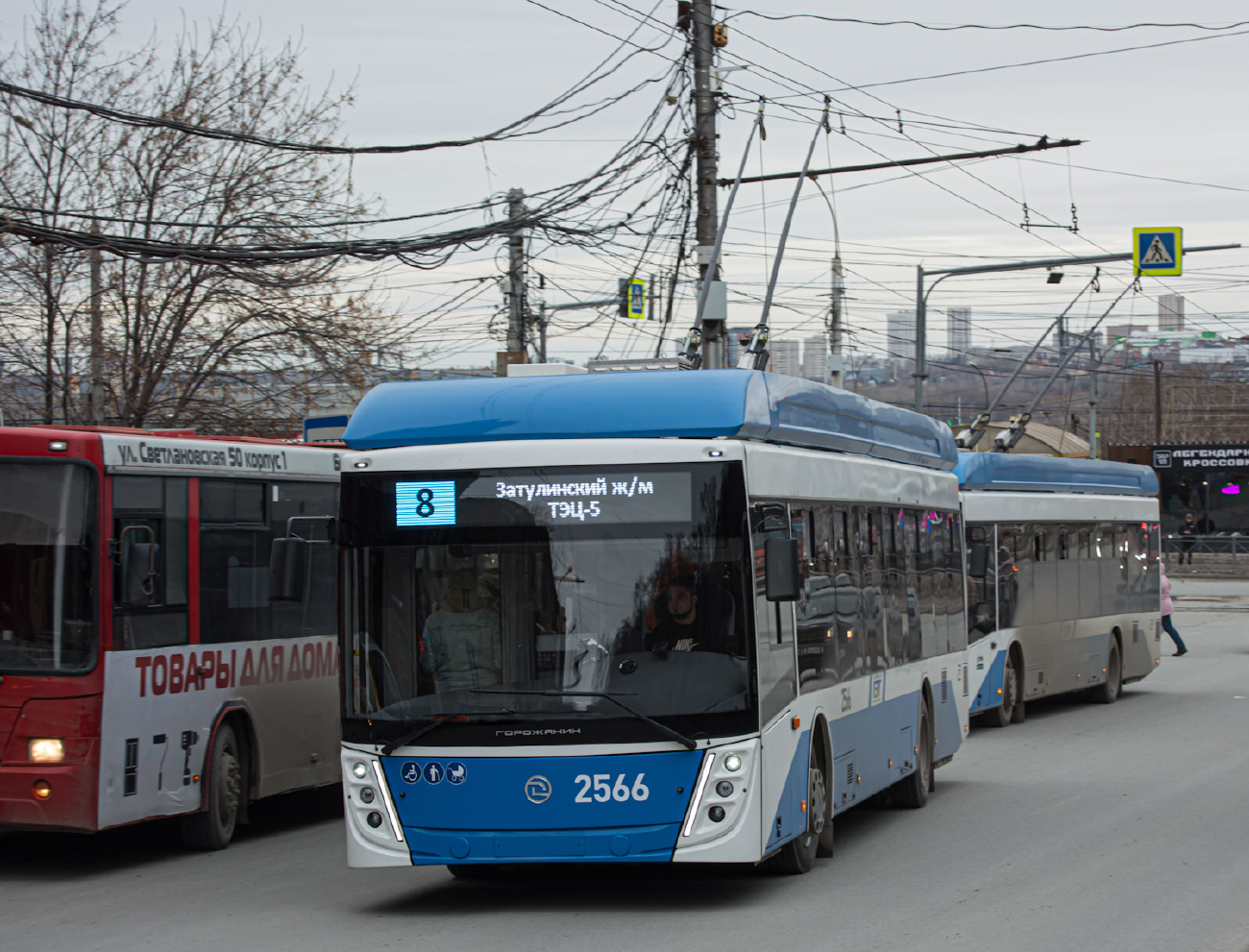 Новосибирск, УТТЗ-6241.01 «Горожанин» № 2566