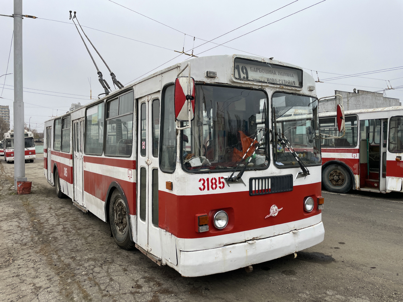 Самара, ЗиУ-682Г [Г00] № 3185; Самара — Троллейбусное депо № 3