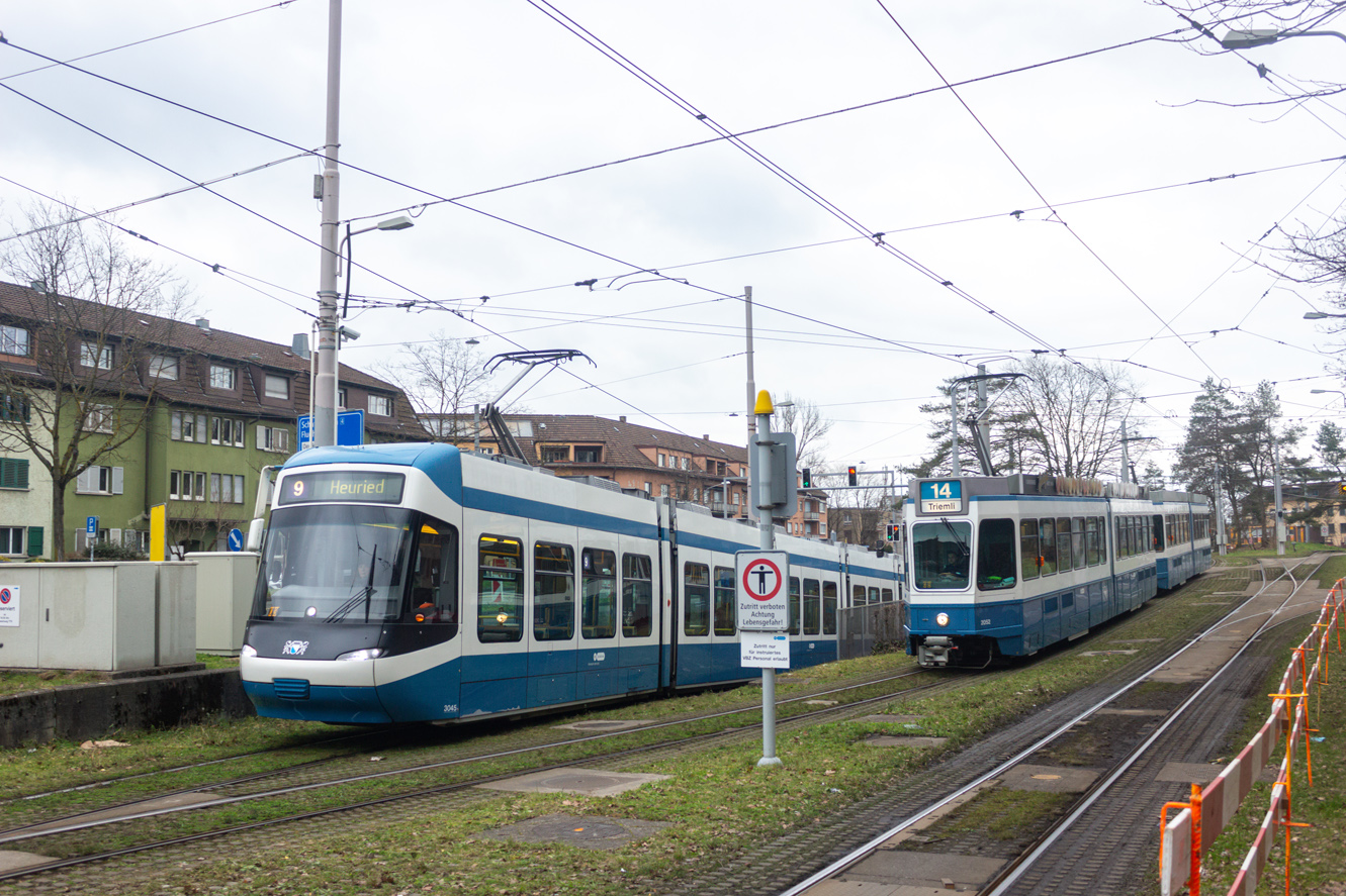 Цюрих, SWP/SIG/BBC Be 4/6 "Tram 2000" № 2052