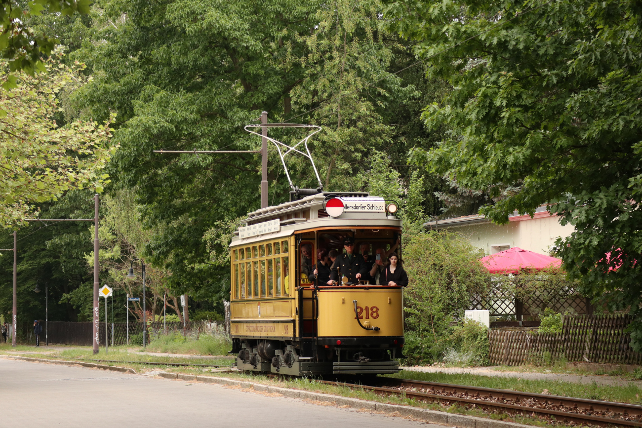 Вольтерсдорф, Falkenried TDS 08/24 № 218; Вольтерсдорф — Юбилей: 111 лет Вольтерсдорфскому трамваю (19./20.05.2024)