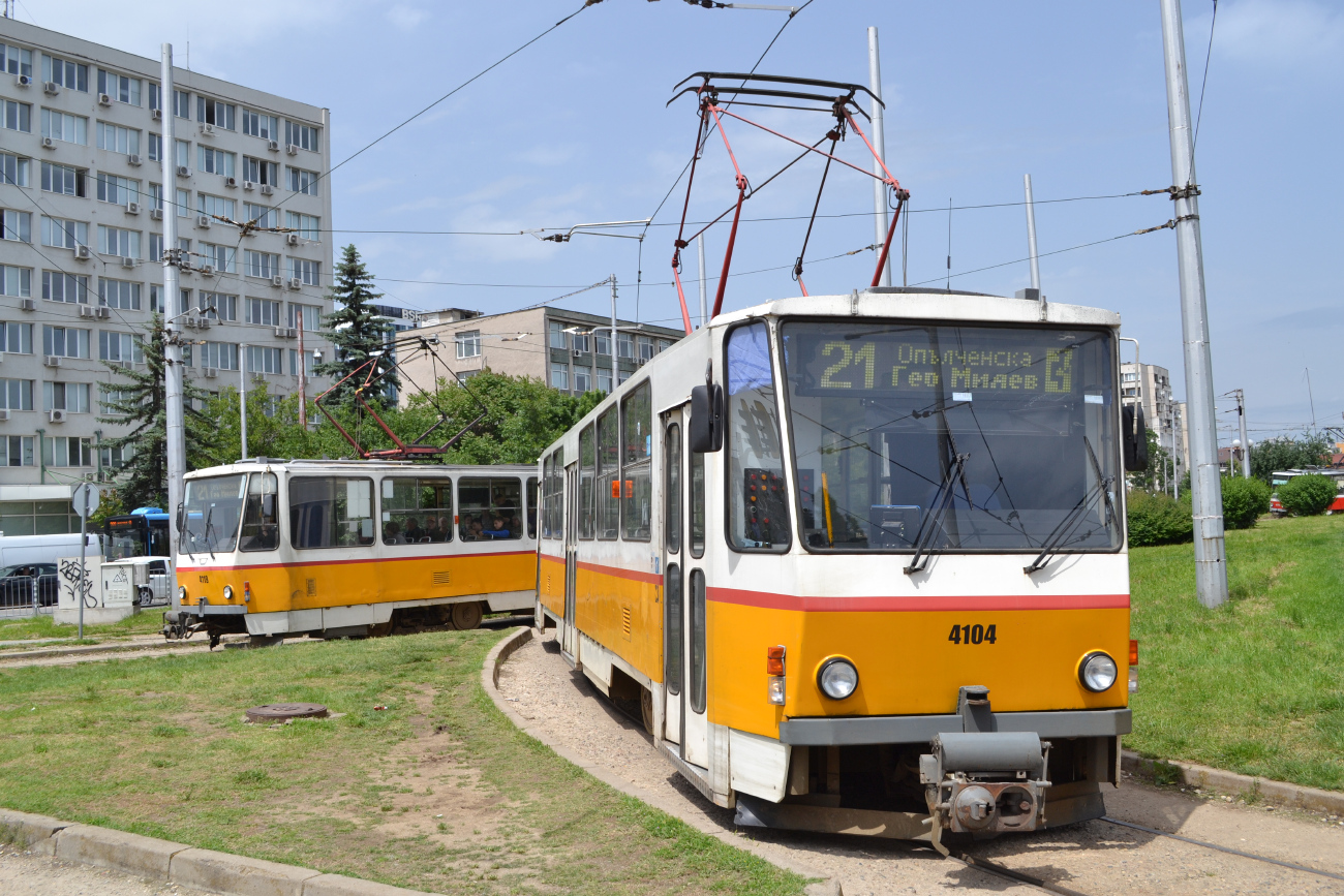 Sofia, Tatra T6B5B N°. 4104