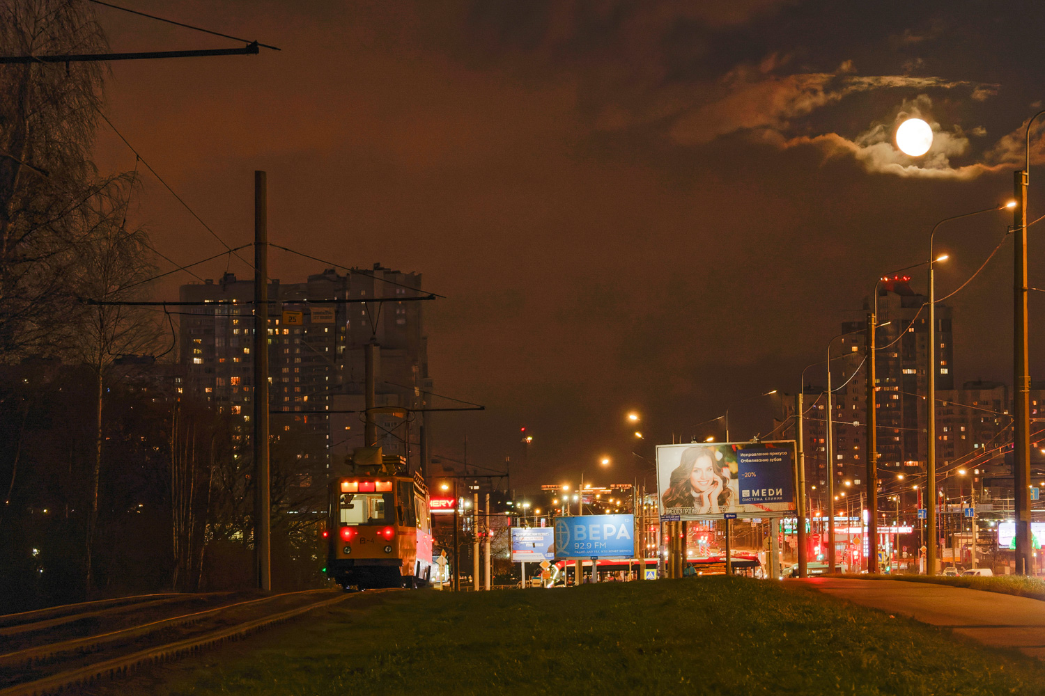 Санкт-Петербург — Трамвайные линии и инфраструктура