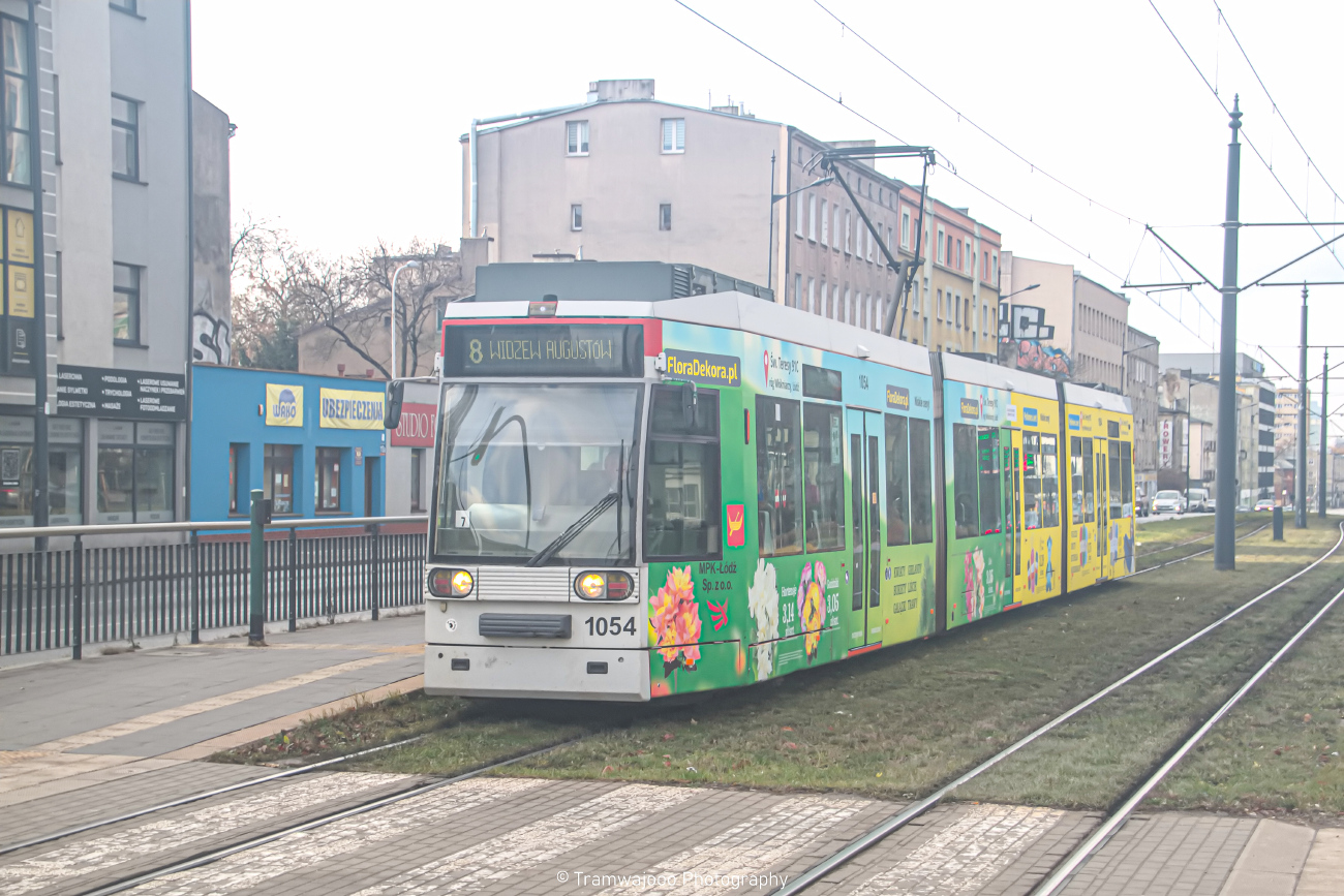 Лодзь, Duewag MGT6D № 1054