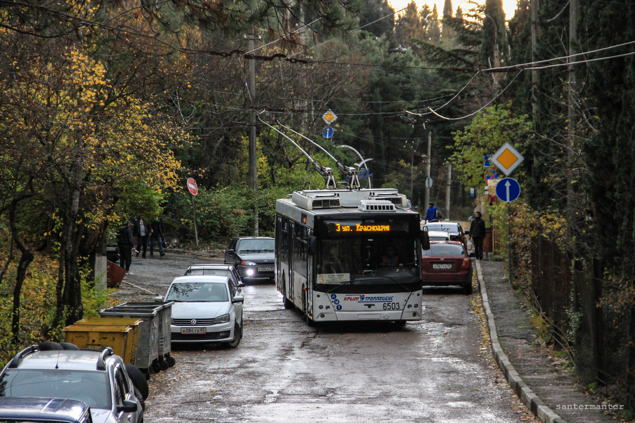 Krimas trolejbuss, SVARZ-MAZ-6275 № 6503