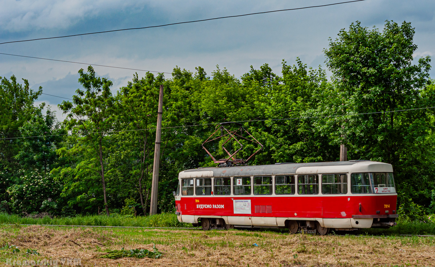 Druzhkivka, Tatra T3SUCS č. 7814