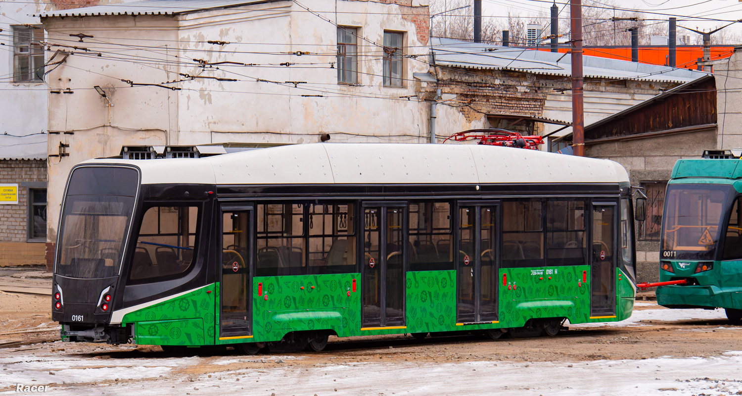 Chelyabinsk, 71-623-04 Nr. 0161; Chelyabinsk — New trams Chelyabinsk, 71-623-04 Nr. 0161; Chelyabinsk — New trams