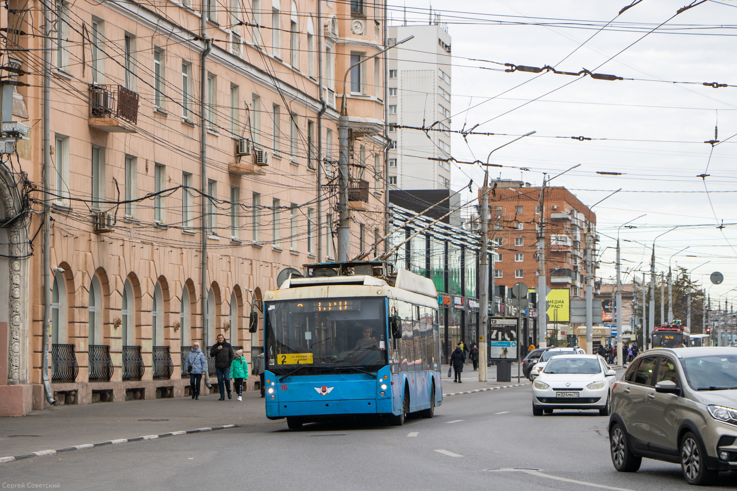 Тула, Тролза-5265.00 «Мегаполис» № 16 Тула, Тролза-5265.00 «Мегаполис» № 16