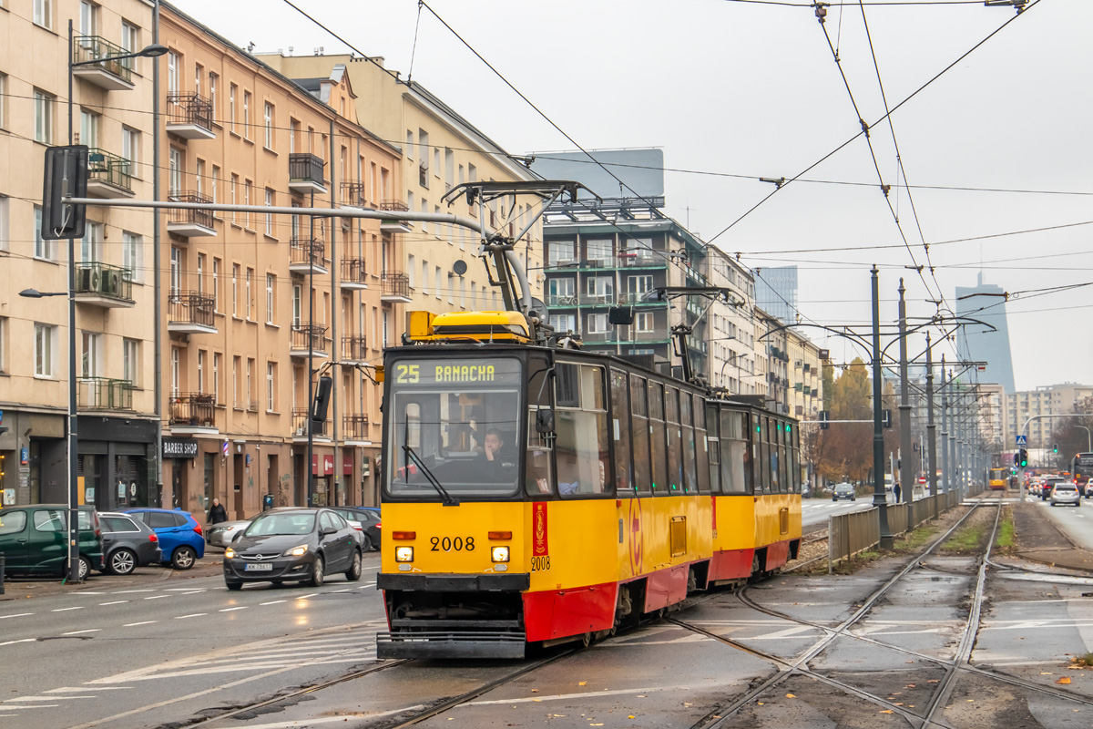 Варшава, Konstal 105Ni № 2008