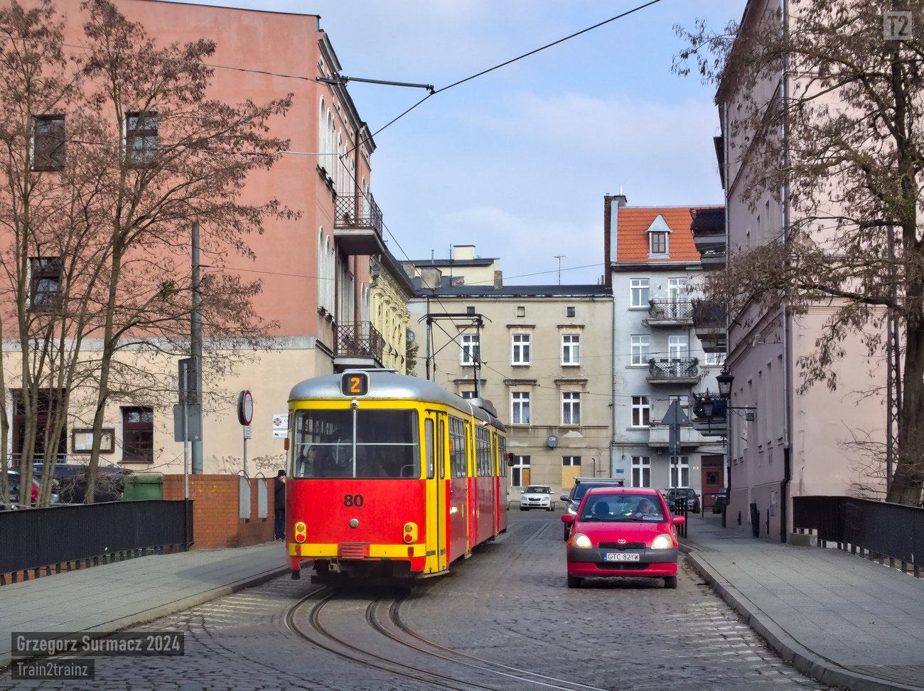 Грудзёндз, Duewag GT8 № 80