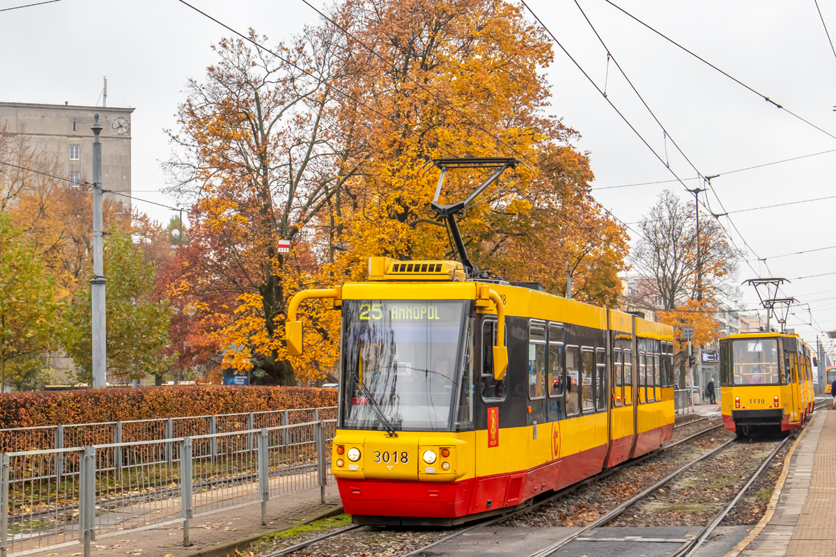 Варшава, Konstal 116Na/1 № 3018